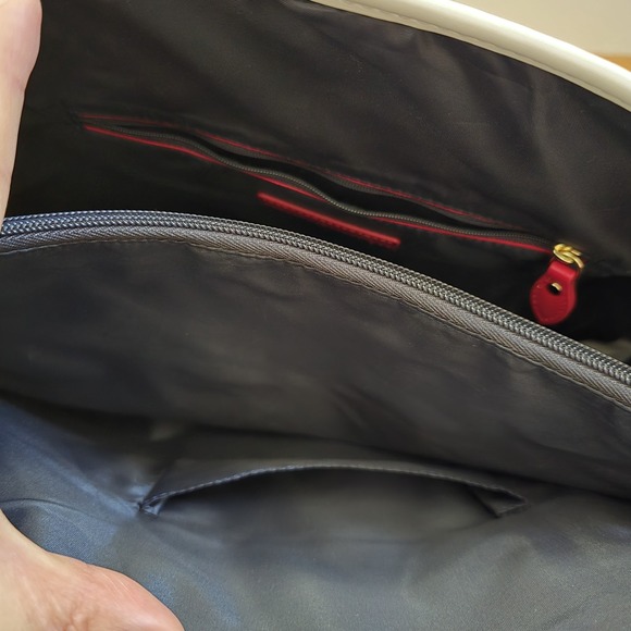 Tommy Hilfiger Women's White Tote Logo Shoulder Bag One‎ Size NEW *Please Read - Picture 9 of 16